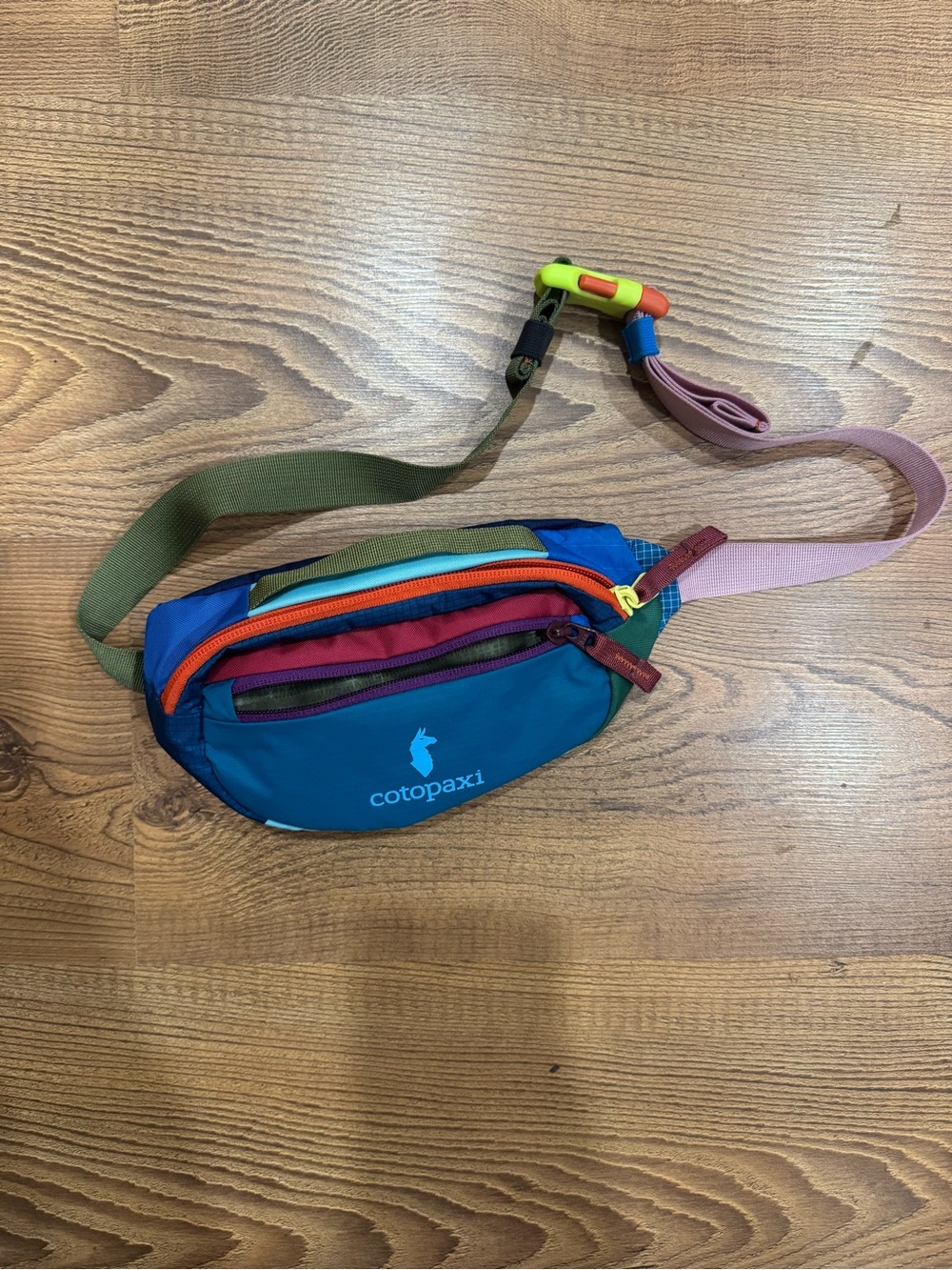cotopaxi multicolor fannypack